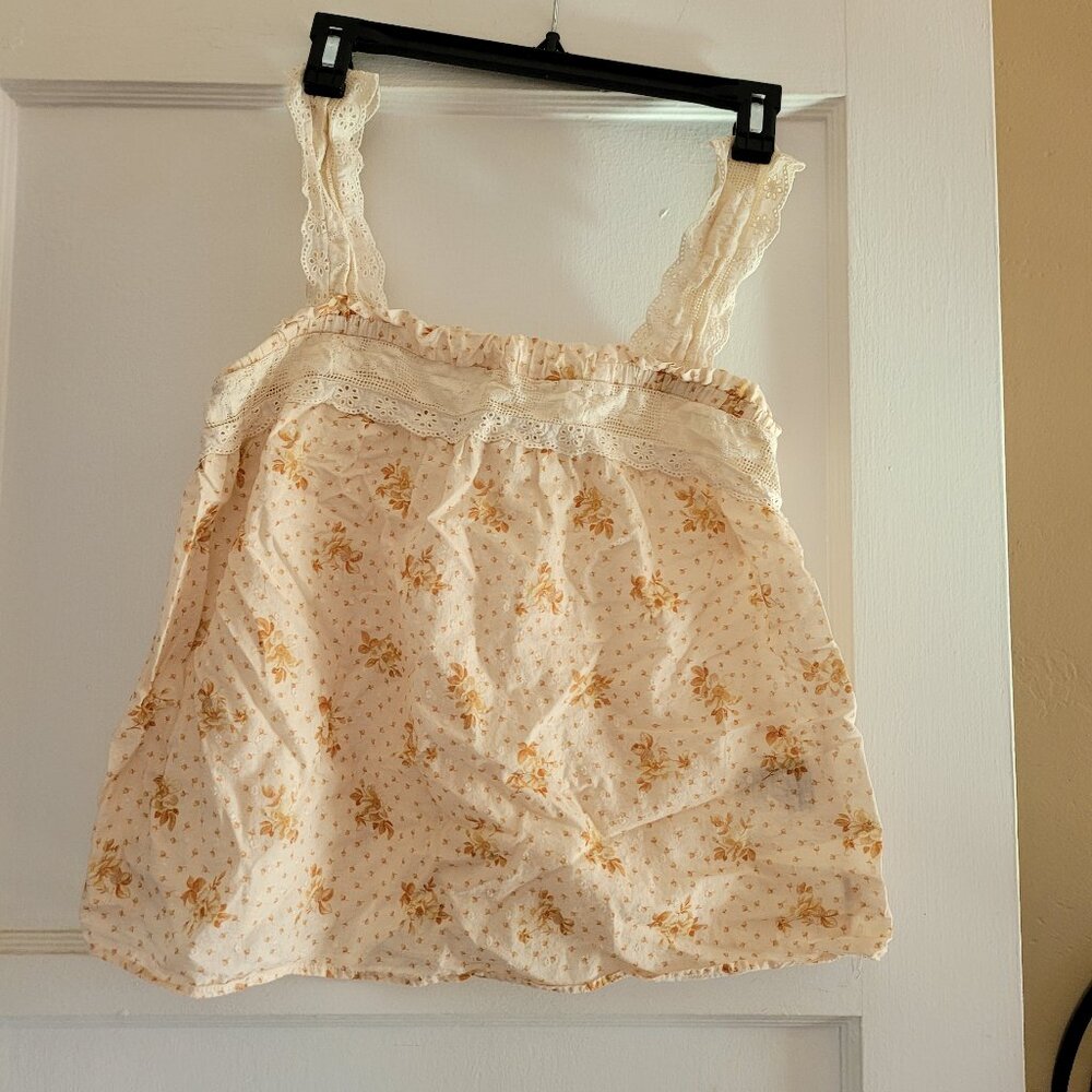 & OTHER STORIES Cropped Top - Size 4